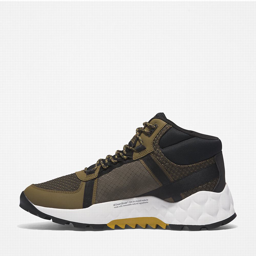 Pánské Trekové Boty Timberland Solar Wave LT GreenStride™ Hiker Zelene | TI21837-816