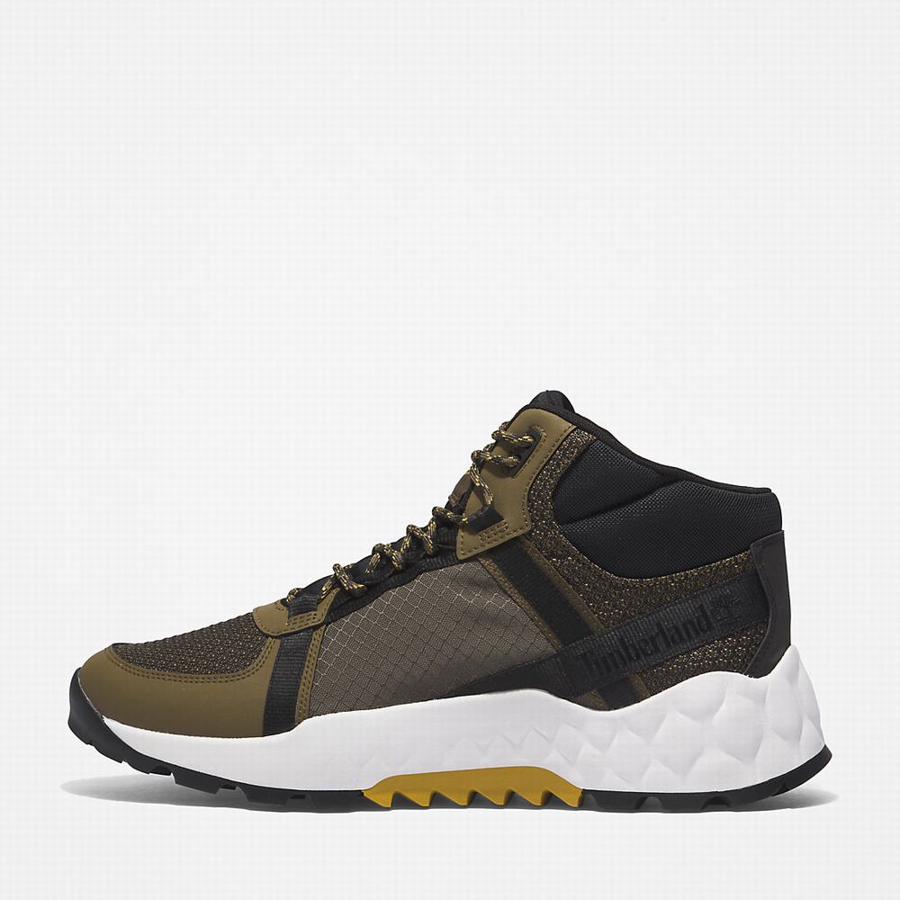 Pánské Trekové Boty Timberland Solar Wave LT GreenStride™ Hiker Zelene | TI21837-816