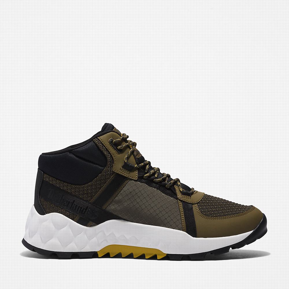Pánské Trekové Boty Timberland Solar Wave LT GreenStride™ Hiker Zelene | TI21837-816