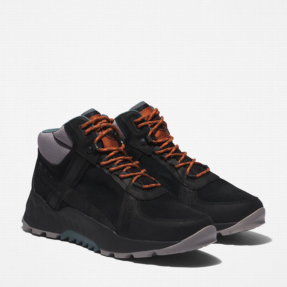 Pánské Trekové Boty Timberland Solar Wave LT Hiker Černé | TI68034-562