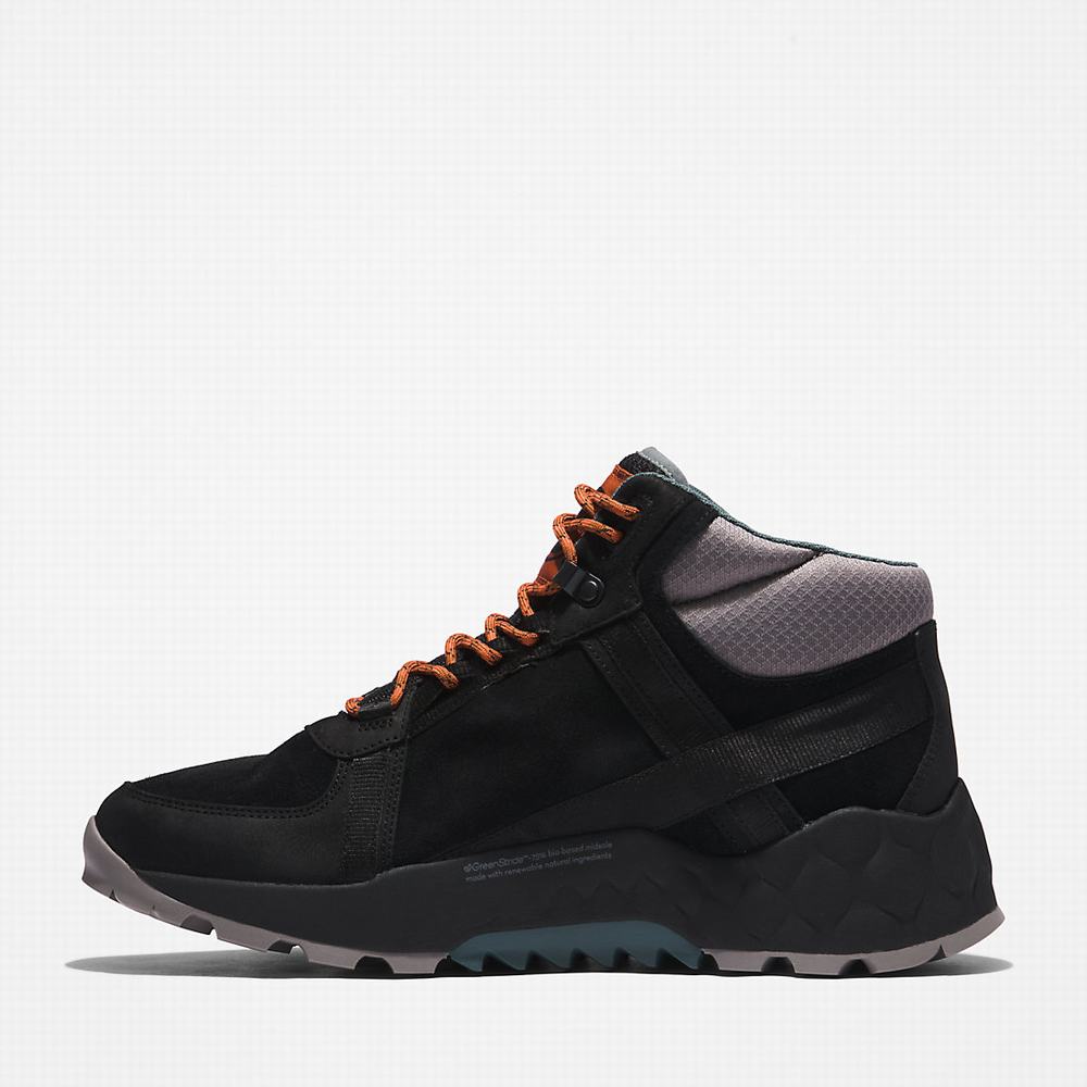 Pánské Trekové Boty Timberland Solar Wave LT Hiker Černé | TI68034-562