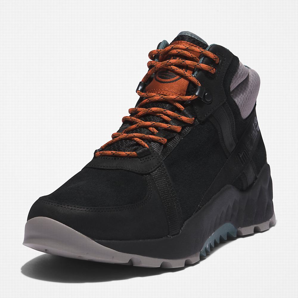Pánské Trekové Boty Timberland Solar Wave LT Hiker Černé | TI68034-562