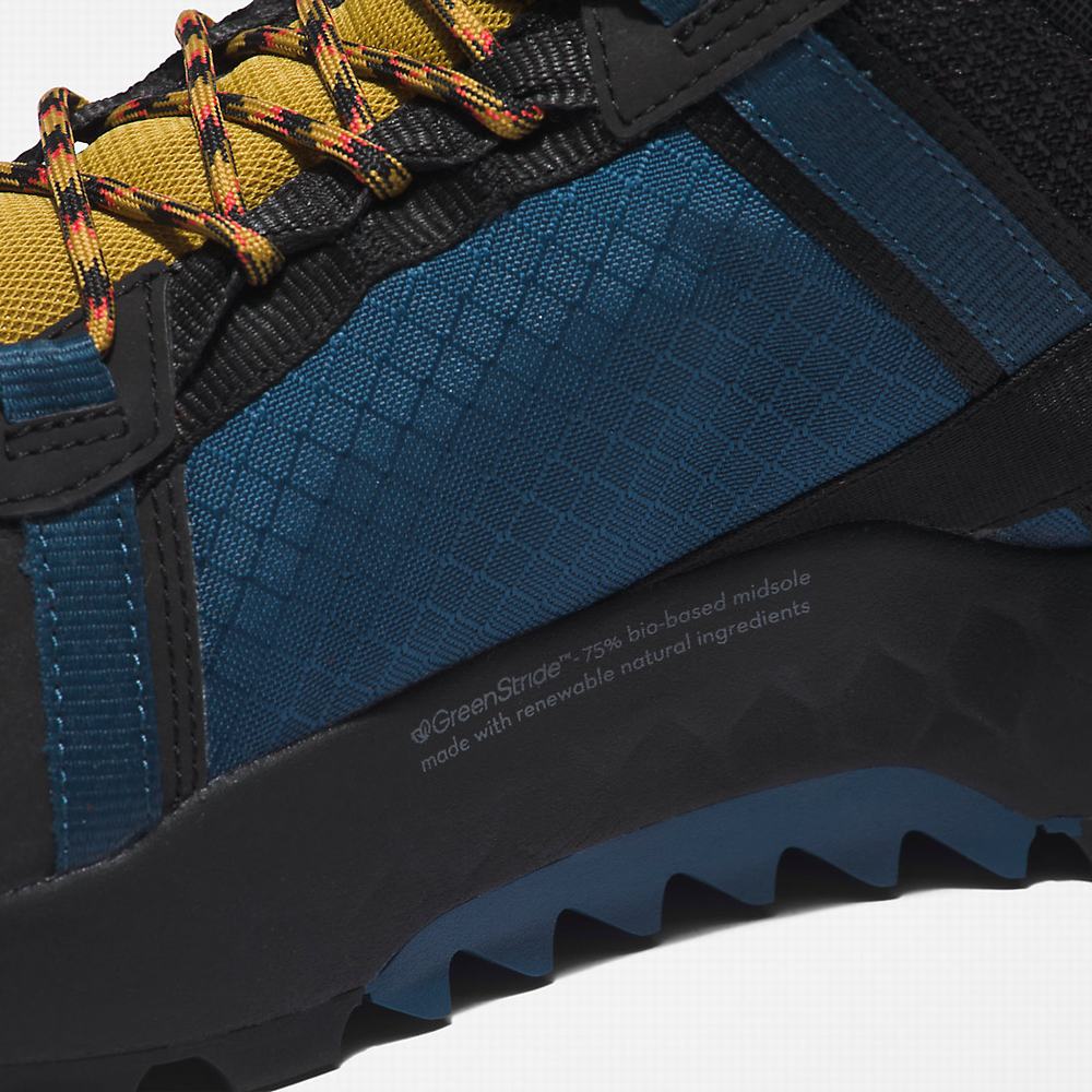 Pánské Trekové Boty Timberland Solar Wave LT GreenStride™ Hiker Černé | TI80519-186