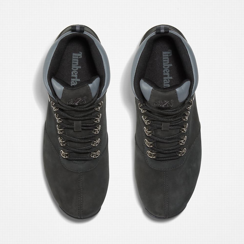 Pánské Trekové Boty Timberland Splitrock Nubuck Mid Hiker Černé | TI05164-870