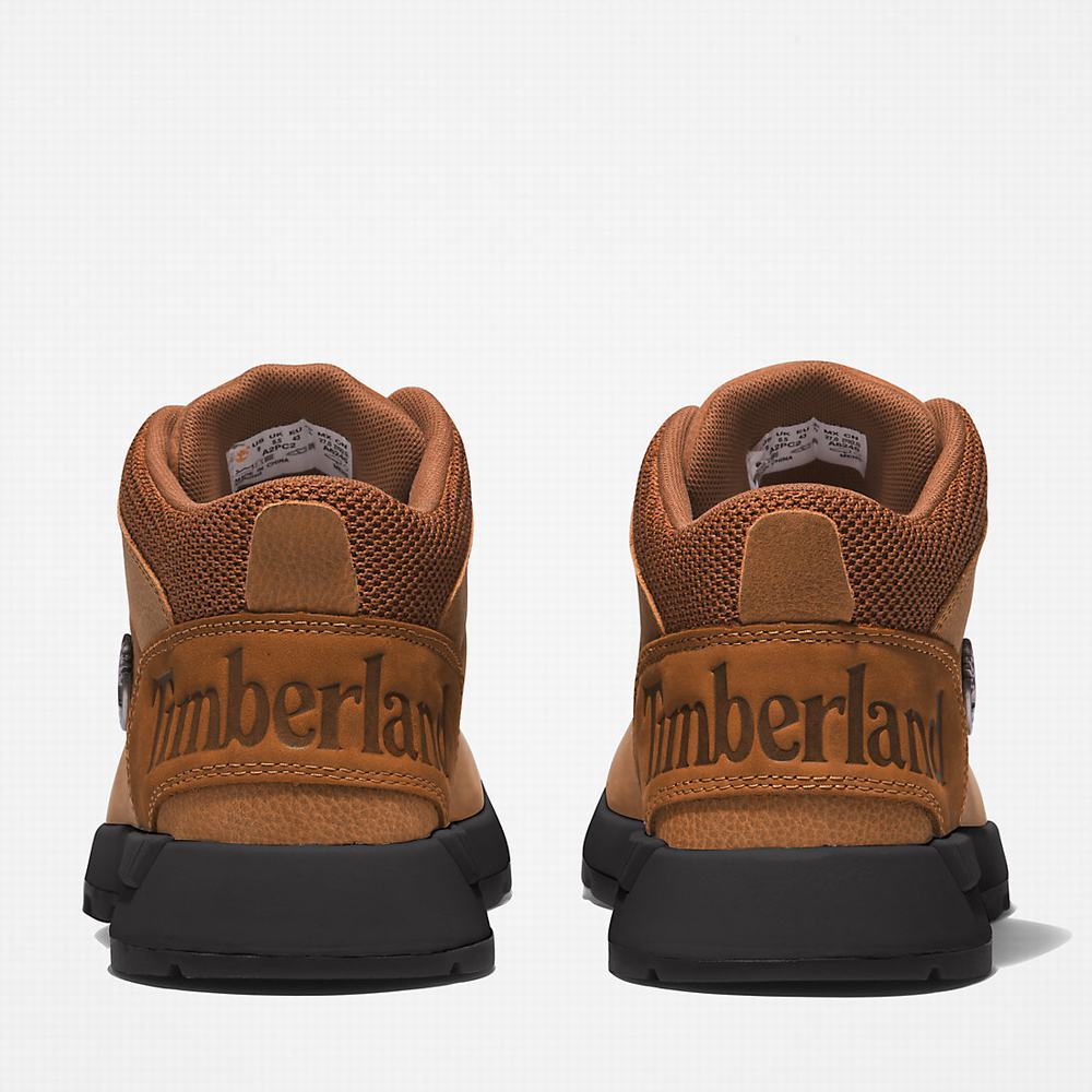 Pánské Trekové Boty Timberland Sprint Trekker Mid Hnědé | TI50392-307