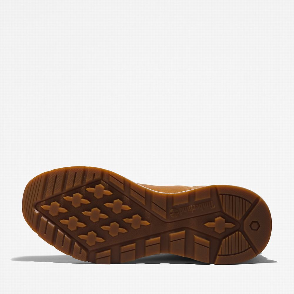 Pánské Trekové Boty Timberland Sprint Trekker Mid Hnědé | TI76940-513