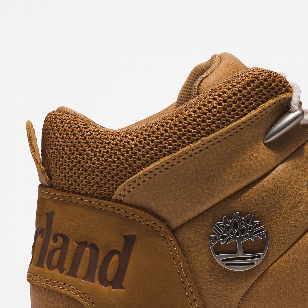 Pánské Trekové Boty Timberland Sprint Trekker Mid Hnědé | TI76940-513