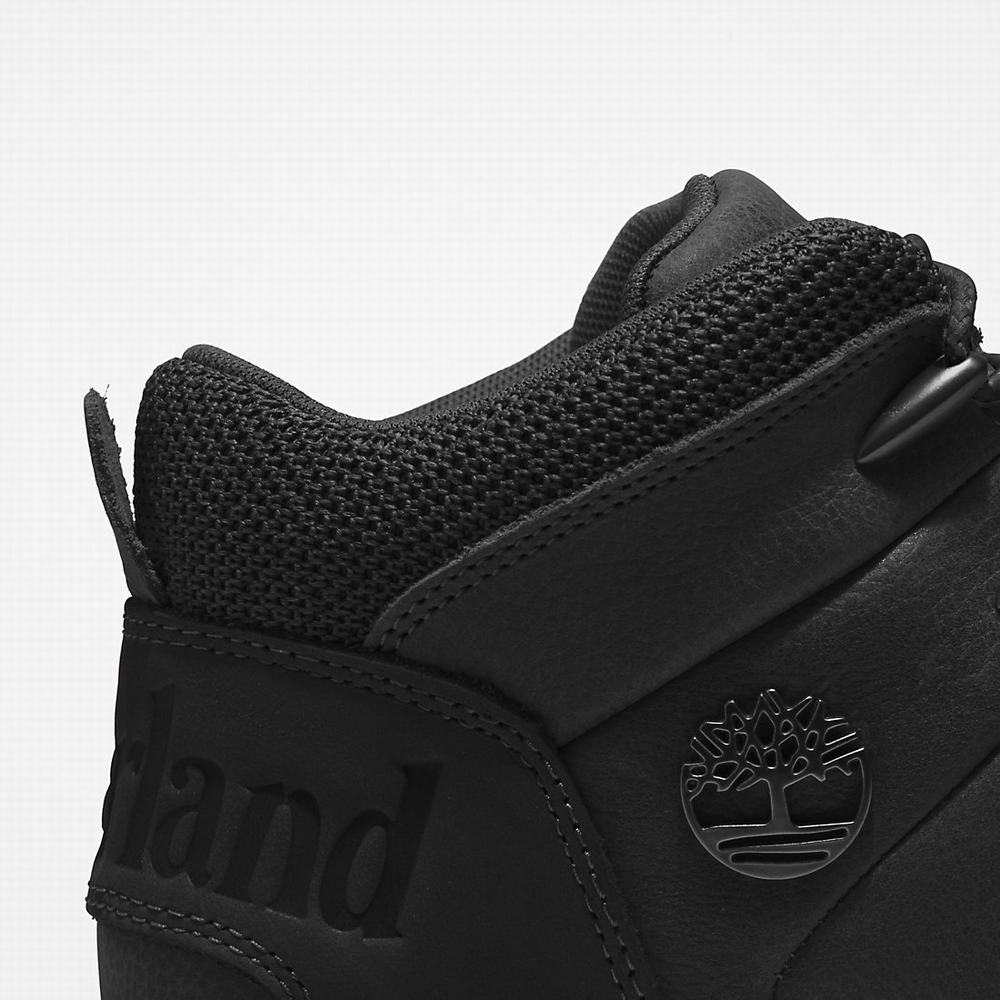 Pánské Trekové Boty Timberland Sprint Trekker Mid Černé | TI94703-149