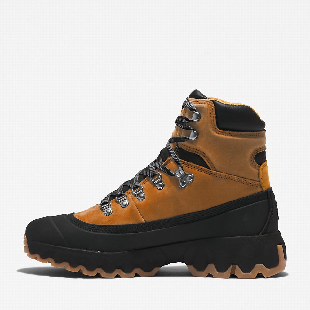 Pánské Trekové Boty Timberland TBL® Edge World Hiker Světle Hnědé | TI63279-128