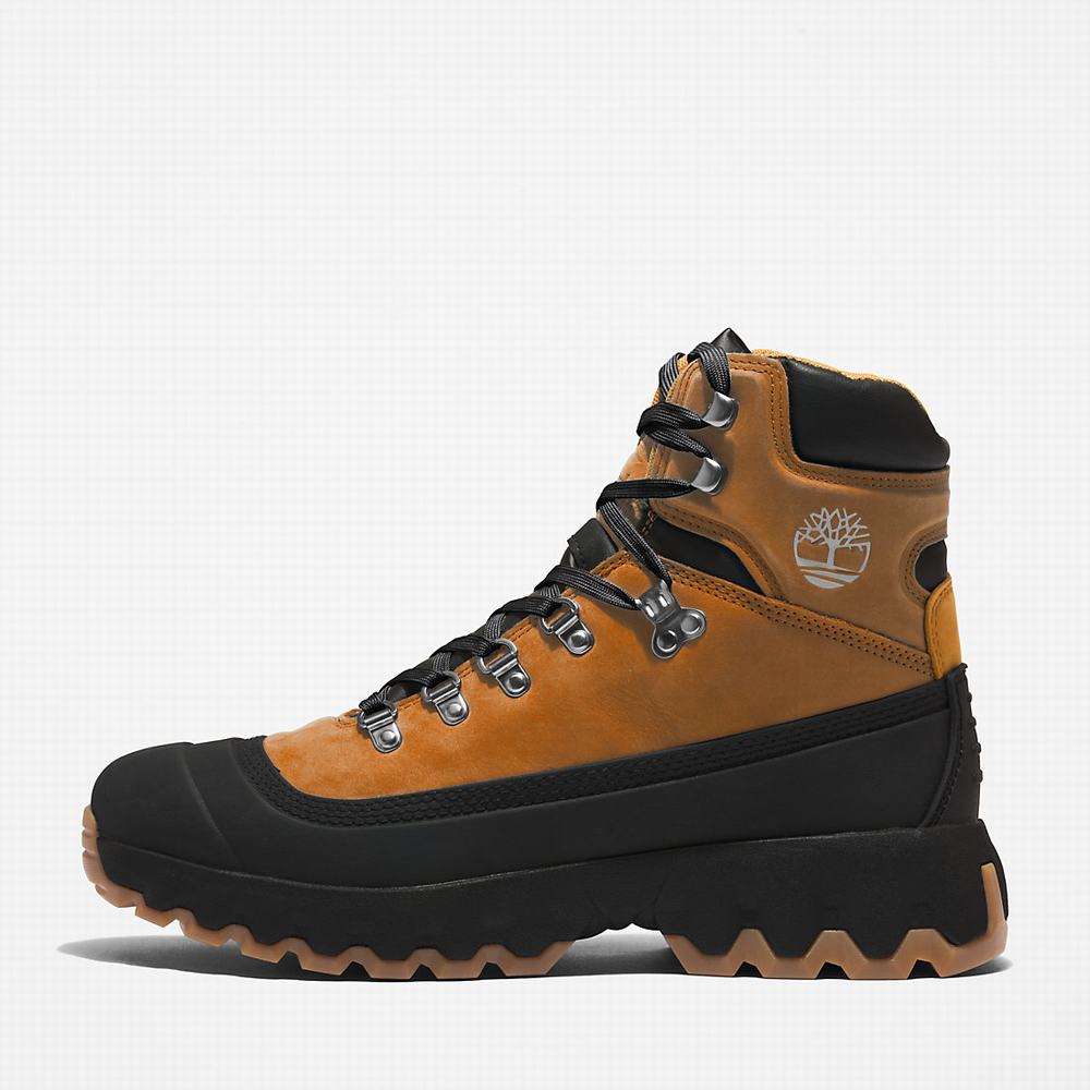Pánské Trekové Boty Timberland TBL® Edge World Hiker Světle Hnědé | TI63279-128