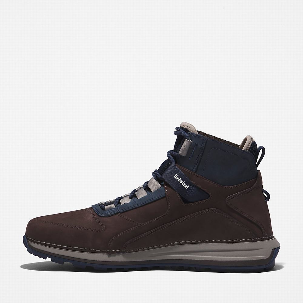 Pánské Trekové Boty Timberland Timberloop™ EK Trekker Tmavě Hnědé | TI35972-218