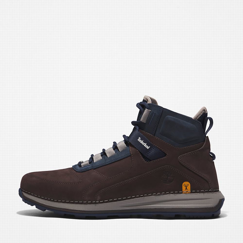 Pánské Trekové Boty Timberland Timberloop™ EK Trekker Tmavě Hnědé | TI35972-218