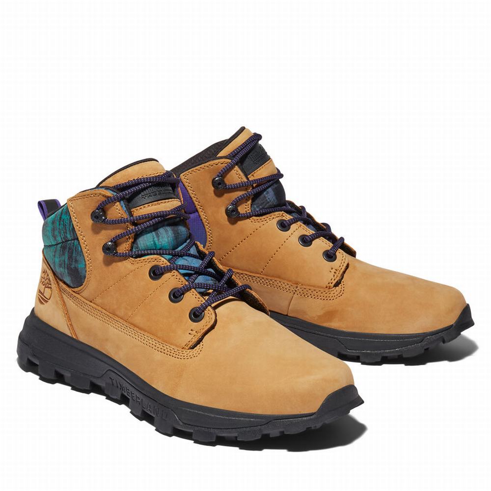 Pánské Trekové Boty Timberland Treeline Mid Hiker Žluté | TI80195-976