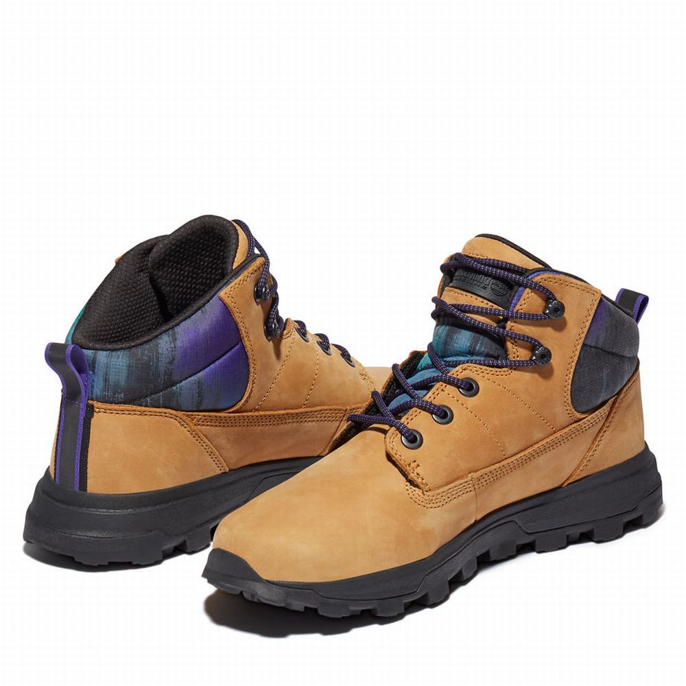 Pánské Trekové Boty Timberland Treeline Mid Hiker Žluté | TI80195-976