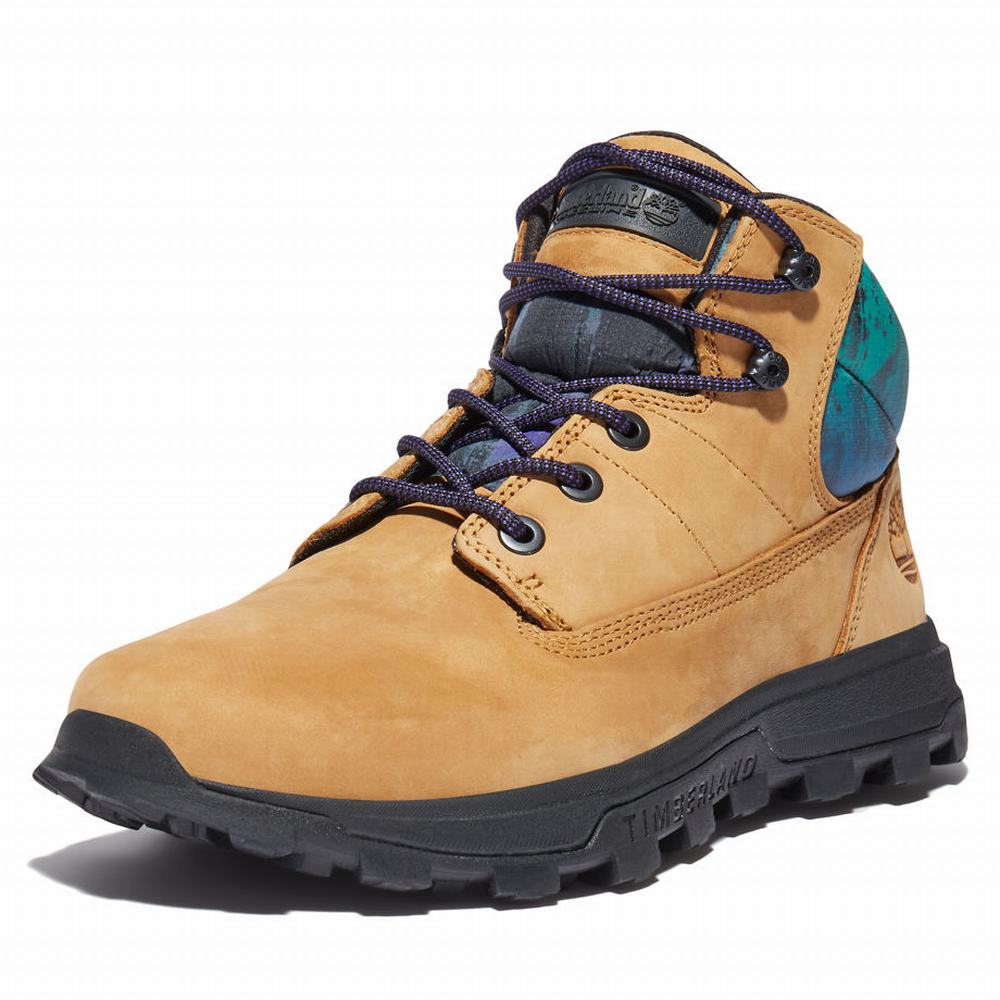 Pánské Trekové Boty Timberland Treeline Mid Hiker Žluté | TI80195-976