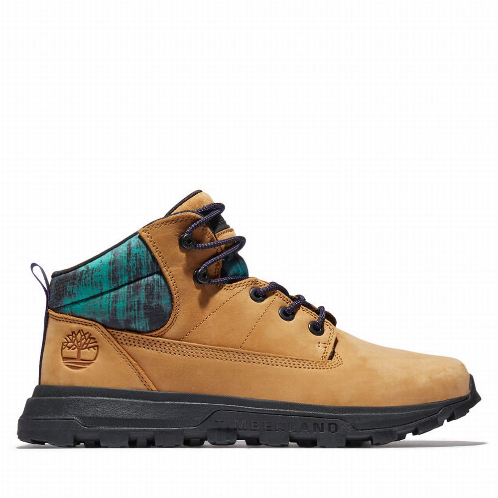 Pánské Trekové Boty Timberland Treeline Mid Hiker Žluté | TI80195-976
