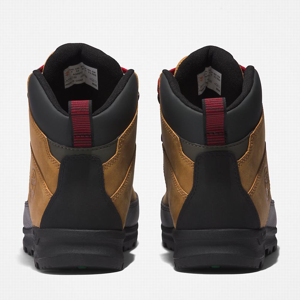 Pánské Trekové Boty Timberland World Hiker Světle Hnědé | TI67321-478
