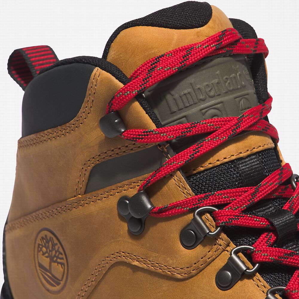 Pánské Trekové Boty Timberland World Hiker Světle Hnědé | TI67321-478