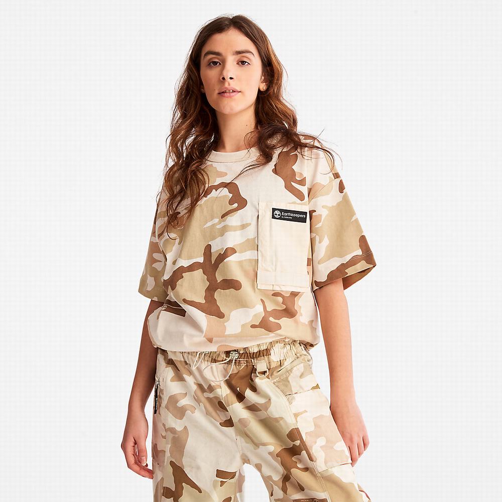 Pánské Tričko Timberland Earthkeepers® by Raeburn Utility T-Shirt Zelene | TI45968-628