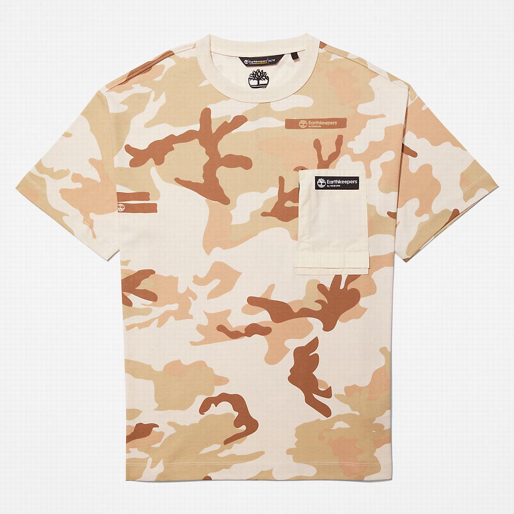 Pánské Tričko Timberland Earthkeepers® by Raeburn Utility T-Shirt Zelene | TI45968-628