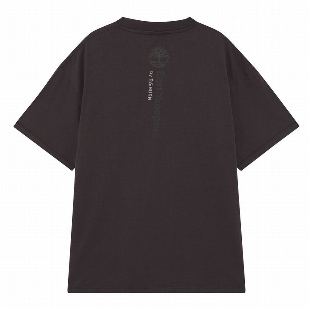 Pánské Tričko Timberland Earthkeepers® by Raeburn All Gender Logo T-Shirt Tmavě Šedé | TI95064-537