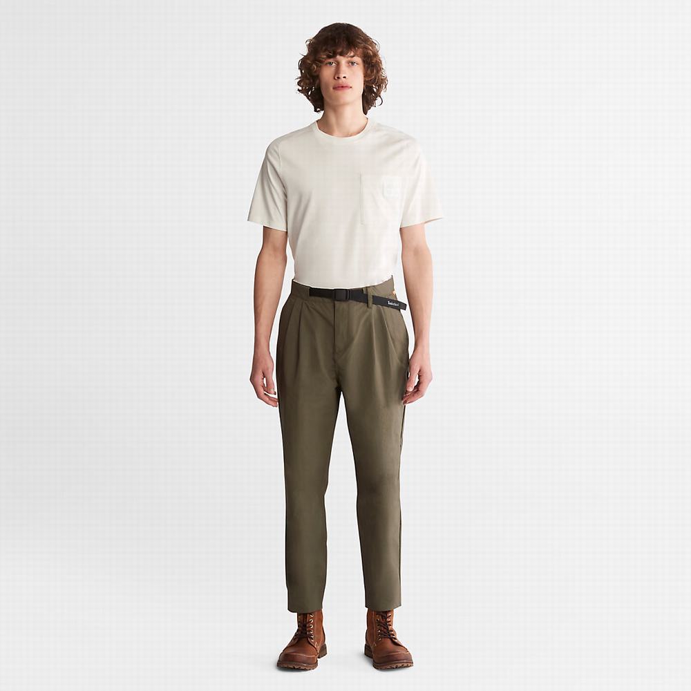 Pánské Tričko Timberland Eco-Ready Supima® Bavlněné TimberFresh™ T-Shirt Bílé | TI75614-287