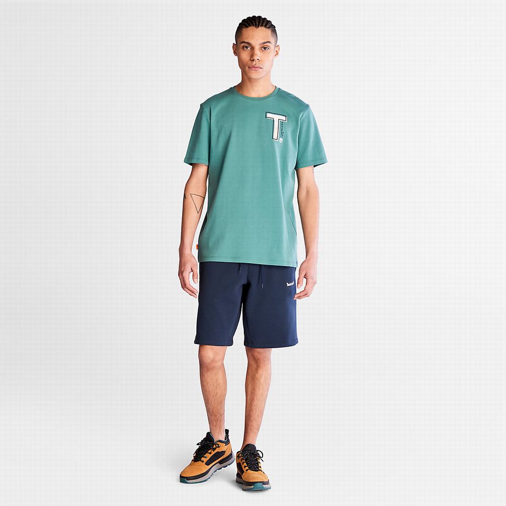 Pánské Tričko Timberland Interlock TimberFresh™ T-Shirt Zelene | TI58924-035