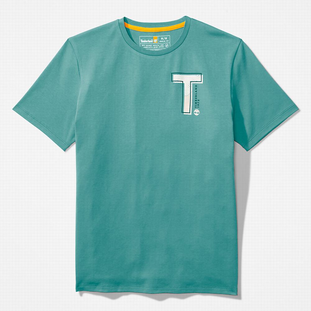Pánské Tričko Timberland Interlock TimberFresh™ T-Shirt Zelene | TI58924-035