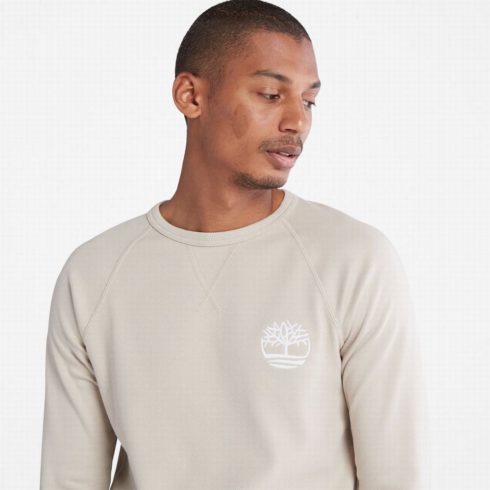 Pánské Tričko Timberland Lifestyle SolucellAir™ LS T-Shirt Světle Šedé | TI82735-543