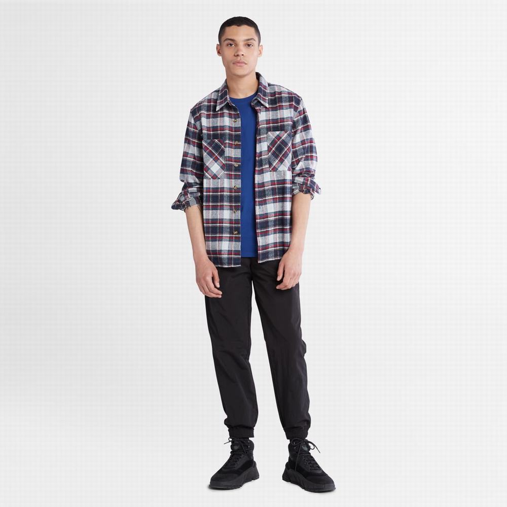 Pánské Tričko Timberland Multi-Logo Back-Graphic T-Shirt Blankyt | TI58769-470