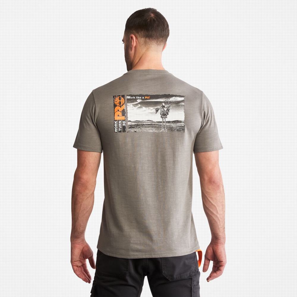 Pánské Tričko Timberland PRO® Base Plate HW 