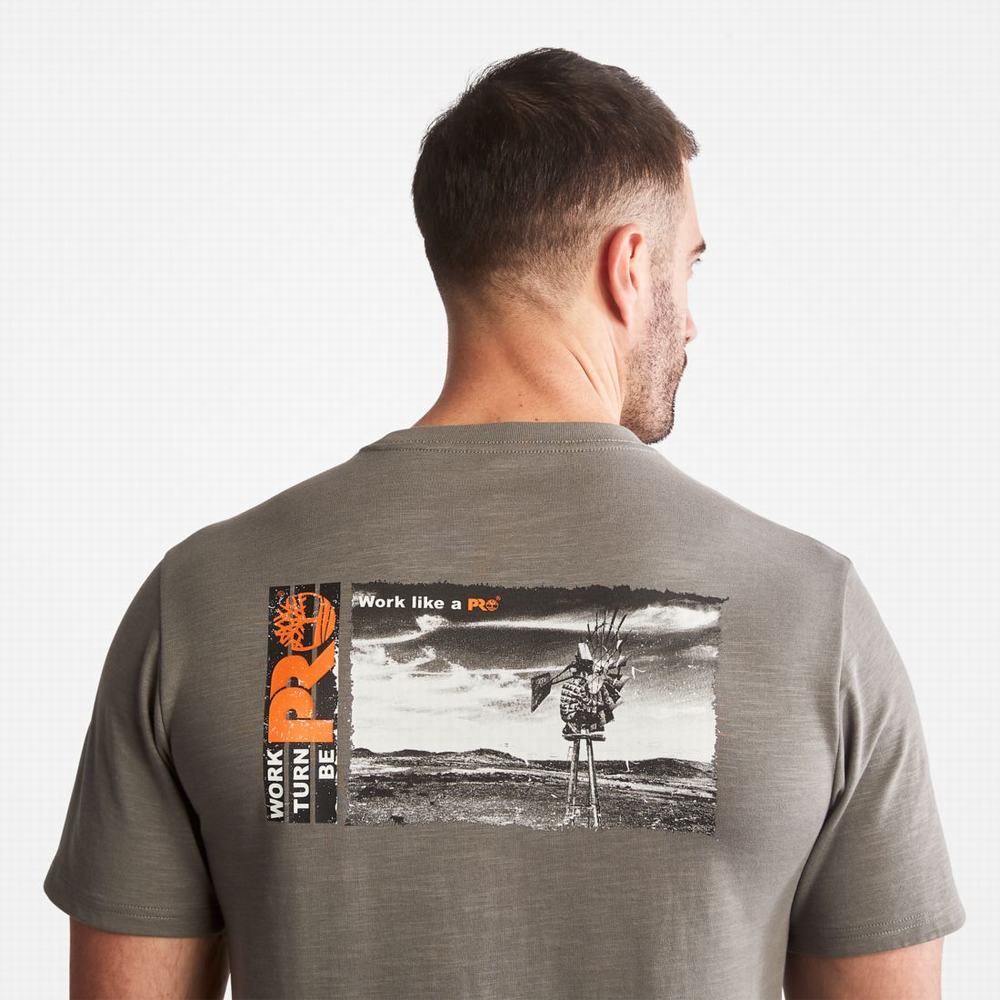 Pánské Tričko Timberland PRO® Base Plate HW 