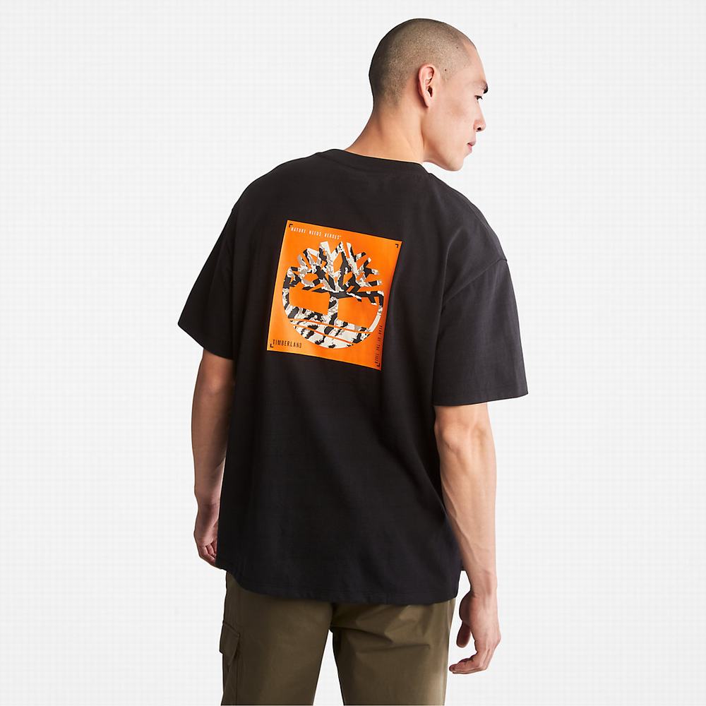Pánské Tričko Timberland Year of the Tiger T-Shirt Černé | TI43207-964