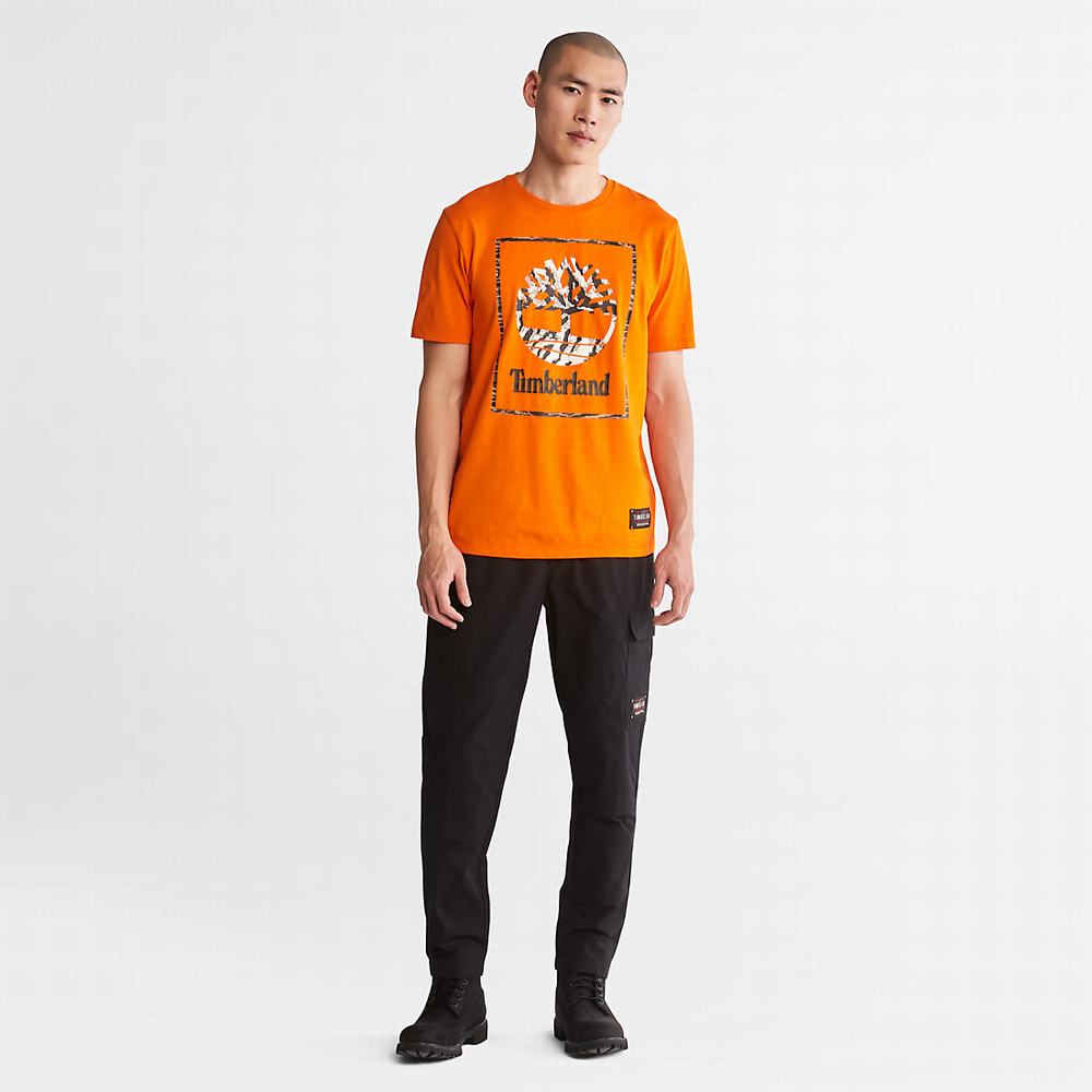 Pánské Tričko Timberland Year of the Tiger T-Shirt Oranžové | TI46301-071