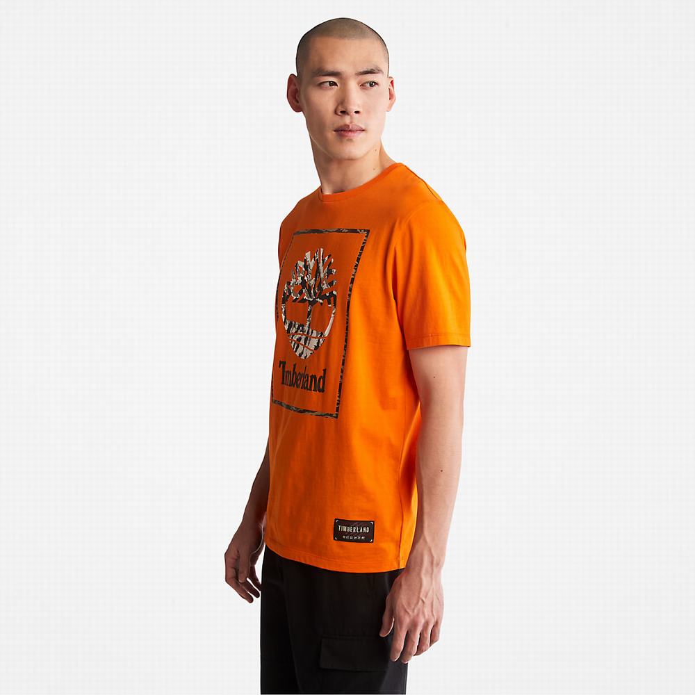 Pánské Tričko Timberland Year of the Tiger T-Shirt Oranžové | TI46301-071