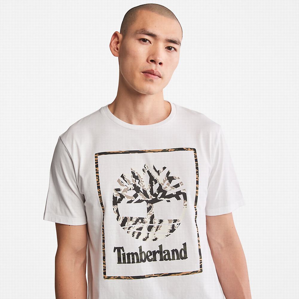 Pánské Tričko Timberland Year of the Tiger T-Shirt Bílé | TI84671-521
