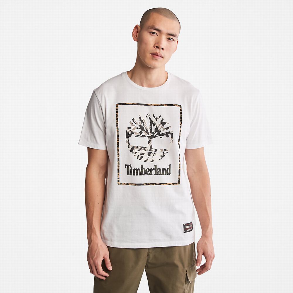 Pánské Tričko Timberland Year of the Tiger T-Shirt Bílé | TI84671-521
