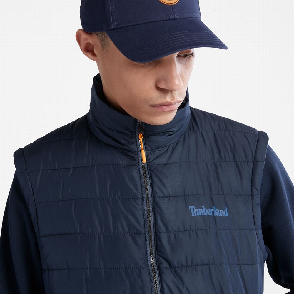 Pánské Vesty Timberland Axis Peak Tmavě Blankyt | TI76154-730