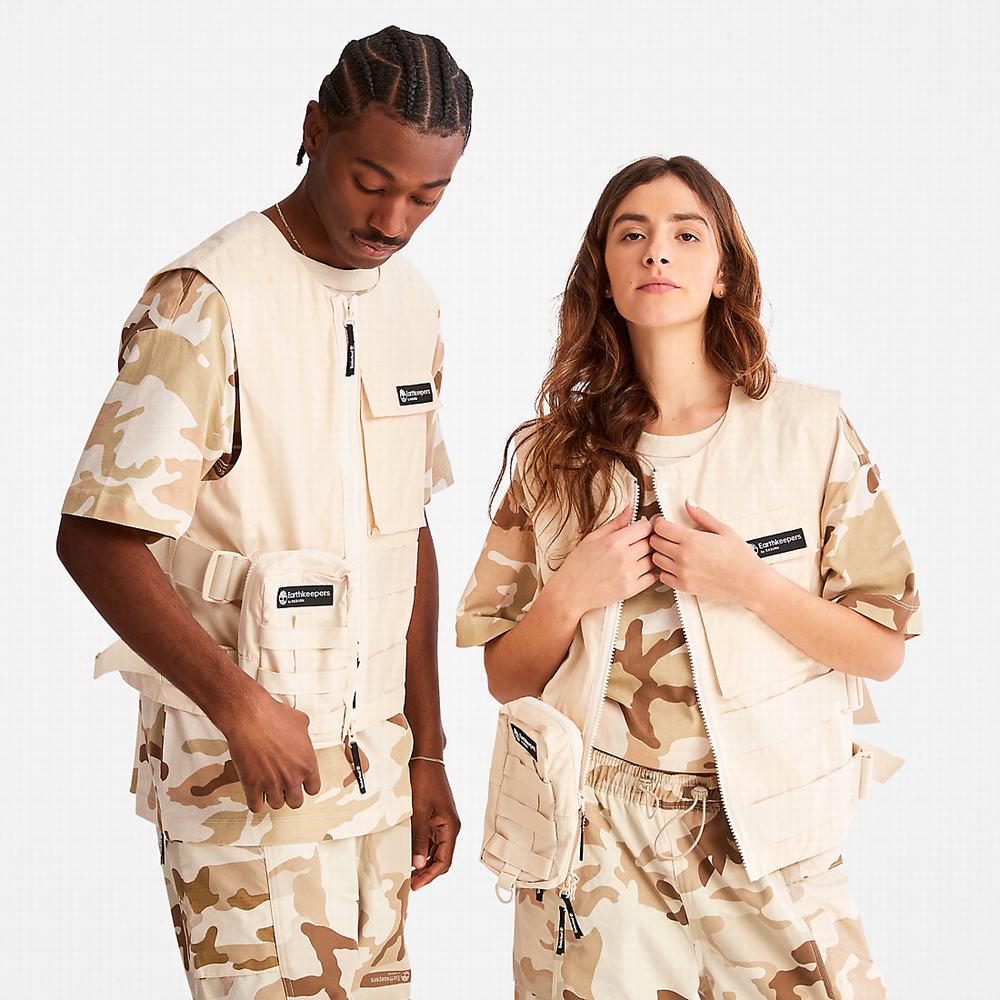 Pánské Vesty Timberland Earthkeepers® by Raeburn Utility Béžový | TI93157-478