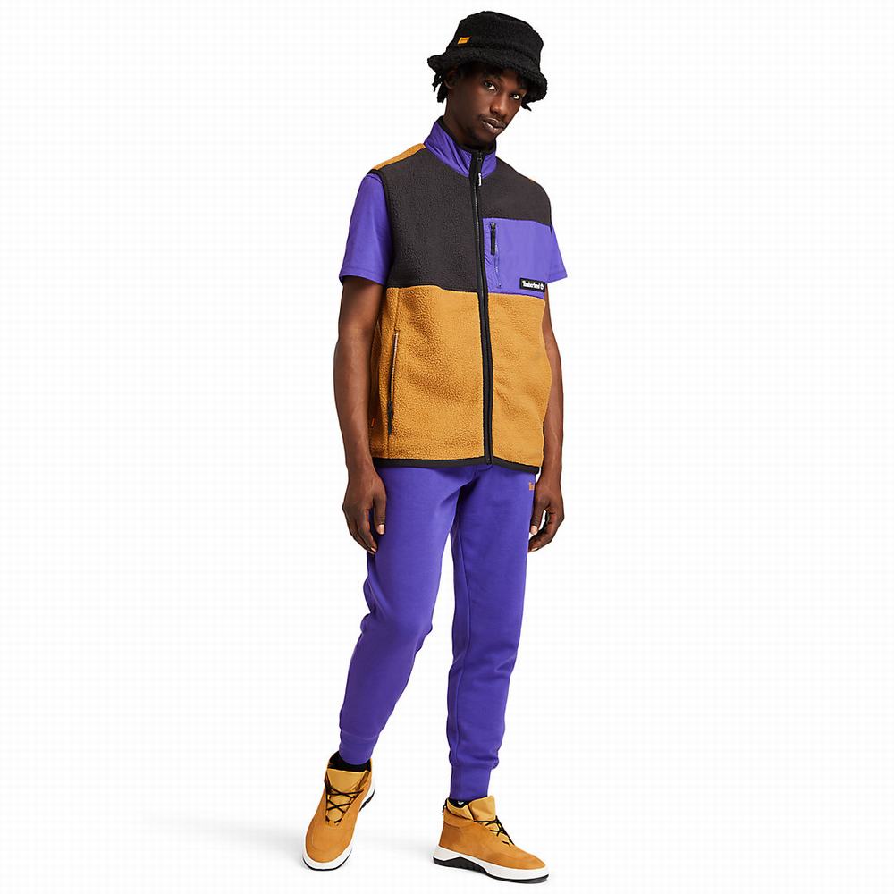 Pánské Vesty Timberland High-Pile Fleece Žluté | TI08341-456