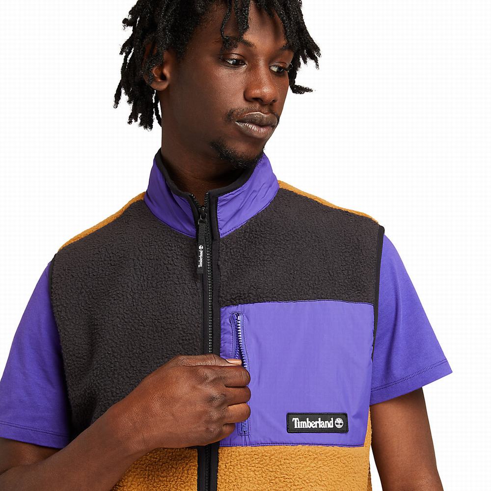 Pánské Vesty Timberland High-Pile Fleece Žluté | TI08341-456