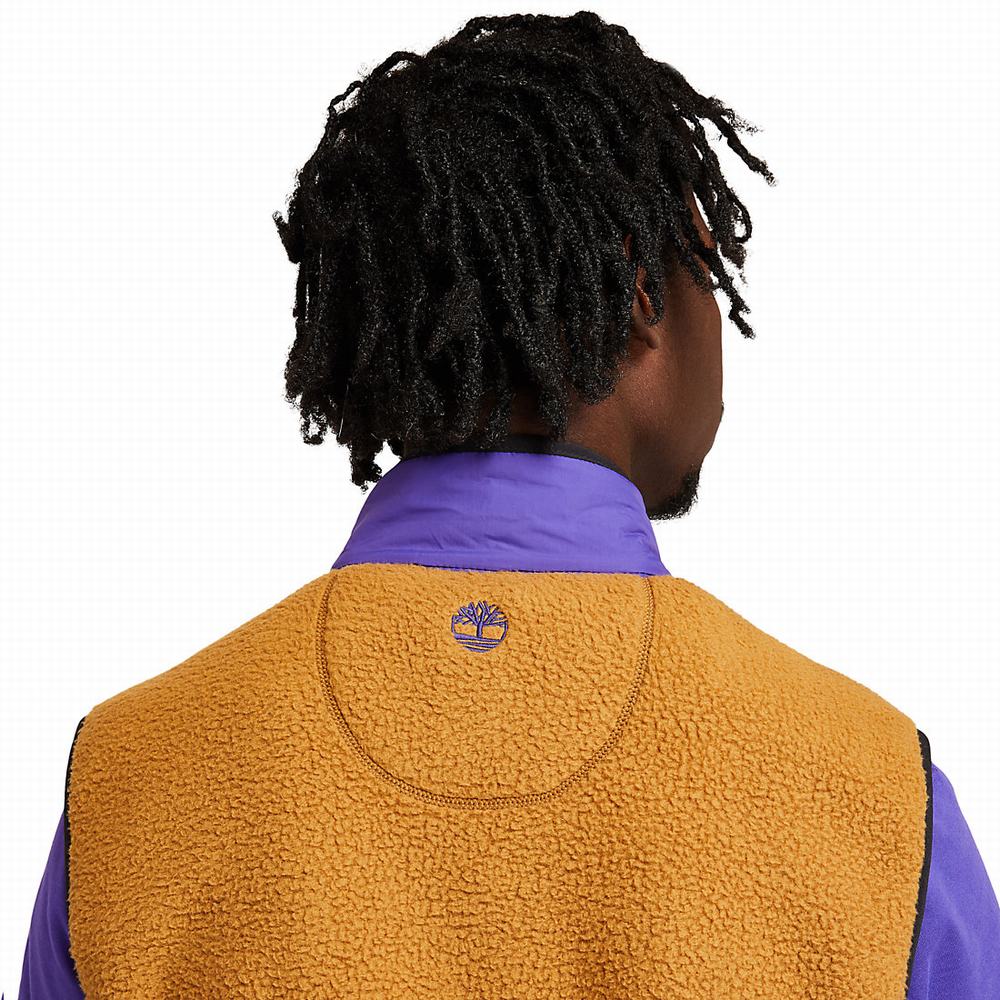 Pánské Vesty Timberland High-Pile Fleece Žluté | TI08341-456