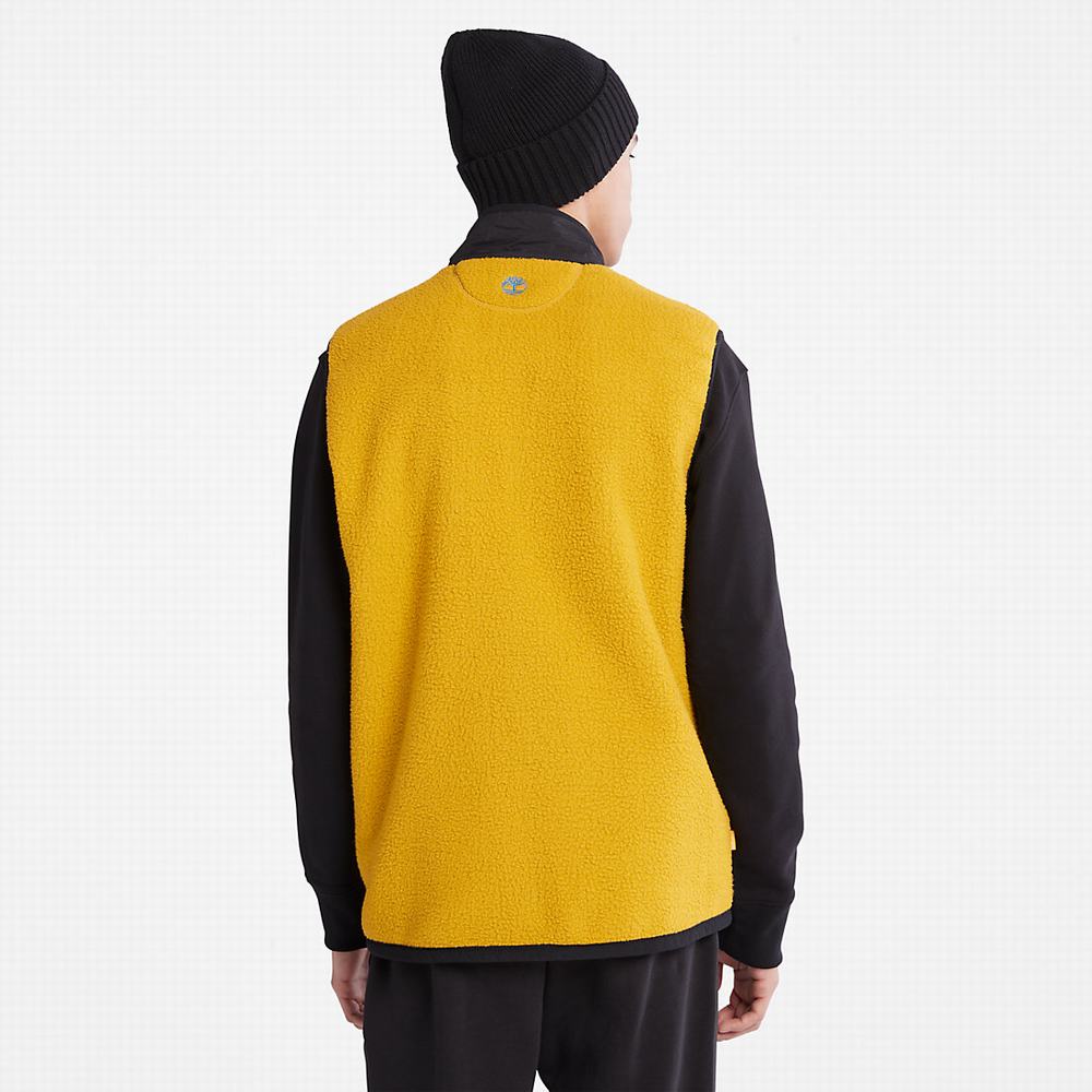 Pánské Vesty Timberland Outdoor Archive High-Pile Fleece Žluté | TI03421-726