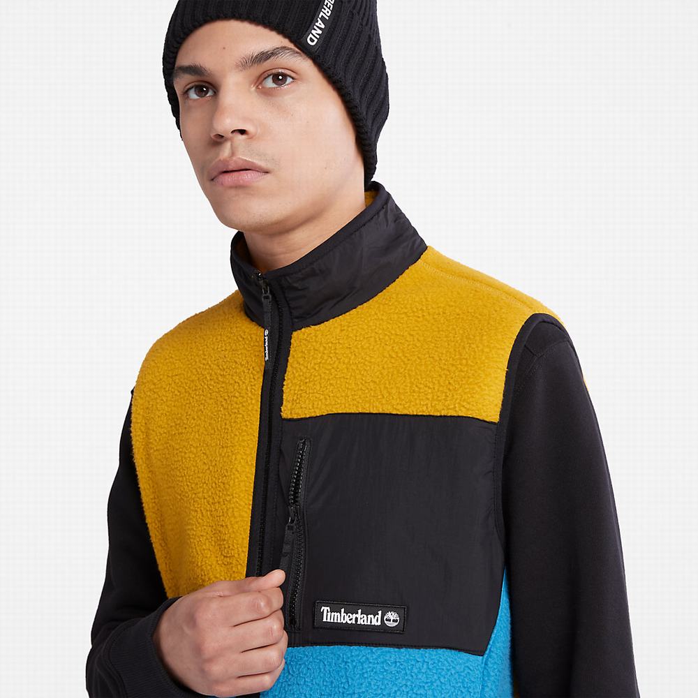 Pánské Vesty Timberland Outdoor Archive High-Pile Fleece Žluté | TI03421-726