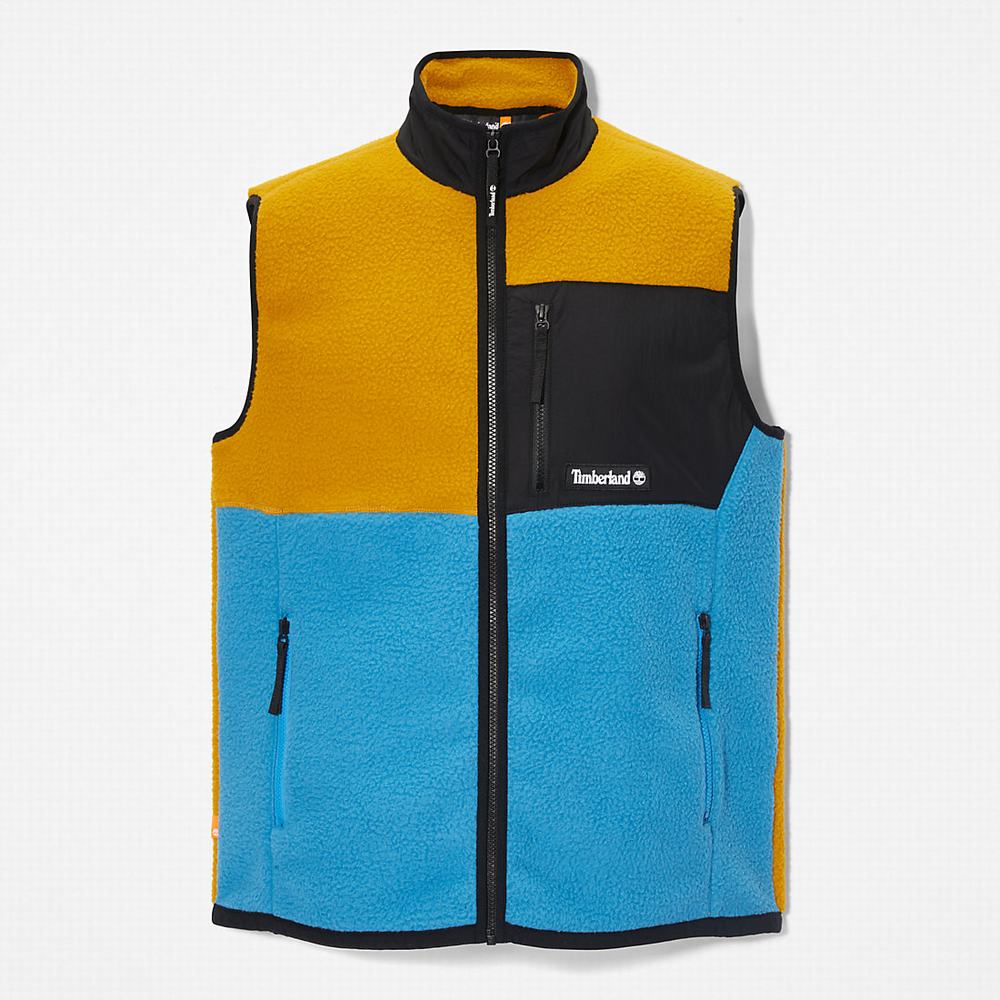 Pánské Vesty Timberland Outdoor Archive High-Pile Fleece Žluté | TI03421-726