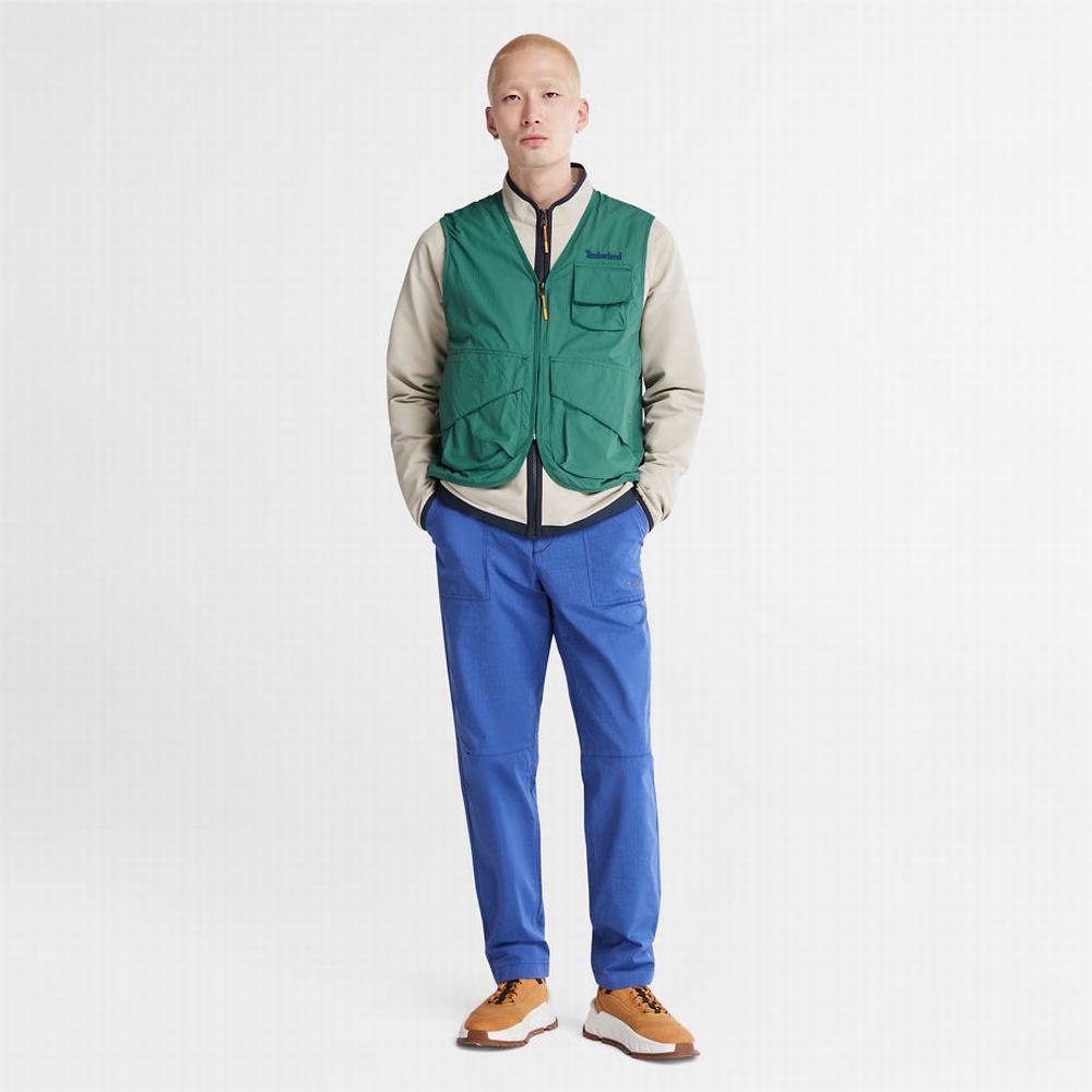 Pánské Vesty Timberland Outdoor Stow-and-Go Utility Zelene | TI19542-261