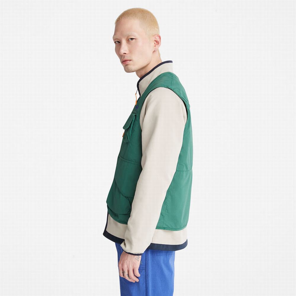 Pánské Vesty Timberland Outdoor Stow-and-Go Utility Zelene | TI19542-261