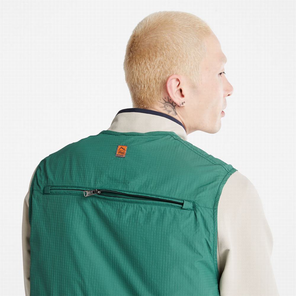 Pánské Vesty Timberland Outdoor Stow-and-Go Utility Zelene | TI19542-261
