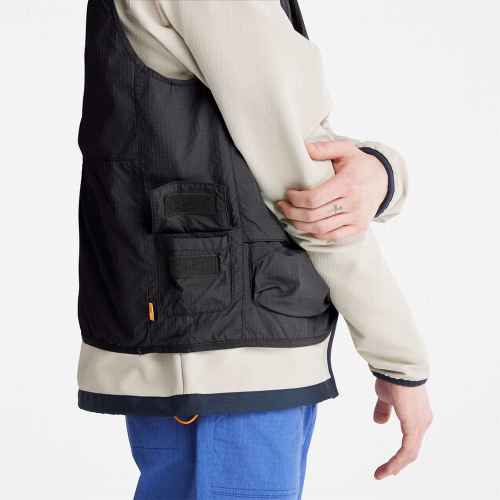 Pánské Vesty Timberland Outdoor Stow-and-Go Utility Černé | TI95078-072