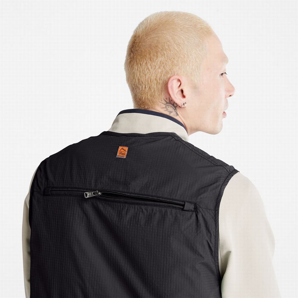 Pánské Vesty Timberland Outdoor Stow-and-Go Utility Černé | TI95078-072